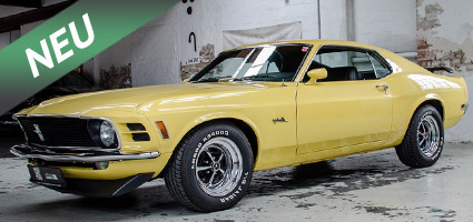 FOR SALE - Ford Mustang Fastback 302 1970 Competition Yellow - Verkauf