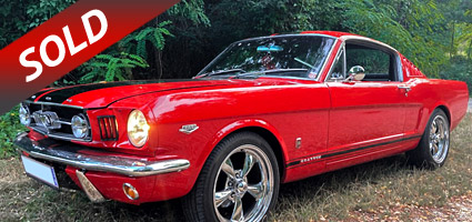 SOLD - Ford Mustang Fastback A-Code 1965 - Verkauf