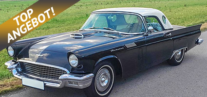 FOR SALE - Ford Thunderbird Cabriolet 1957 (V8, Schalter) kaufen