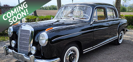 FOR SALE - Mercedes-Benz 220S Ponton 1957 W180 II mit Faltdach kaufen