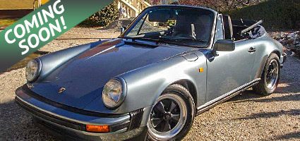 FOR SALE - Porsche 911 Carrera 3.2l Cabriolet 1984 - Verkauf